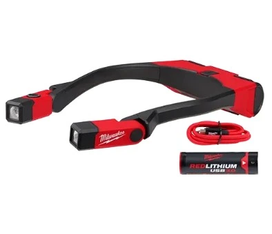 MILWAUKEE Ліхтар світлодіодний акумуляторнийз кріпленням на шию, L4 NL400-301 | 4933479898