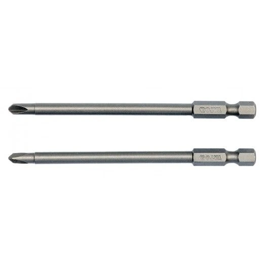 YATO Набір насадок викруткових YATO : "TRI-WING" #1-#3, квадрат 1/4", L= 100 мм. 2 шт.  | YT-0496