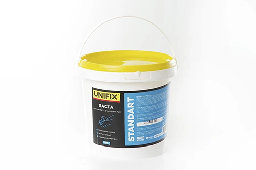 Паста для очистки рук Standart 1кг (ведерко) UNIFIX