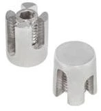 Зажим для троса крестовой закрытый A4