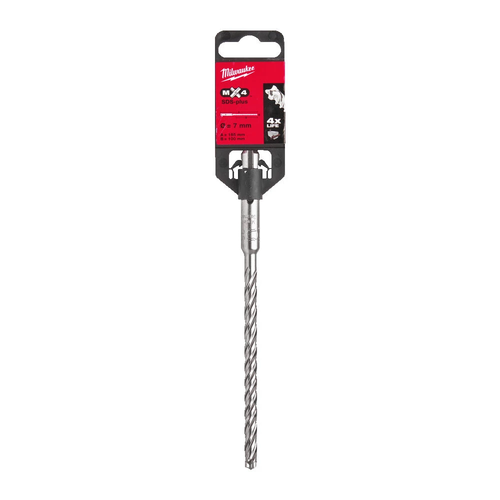 MILWAUKEE Бур SDS-PLUS MX4 , Ø7,0х165х100мм | 4932352020