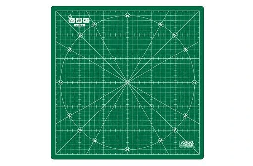Коврик OLFA RM-30x30 дизайнерский, непрорезаемый, с поворотным основанием, 300х300мм