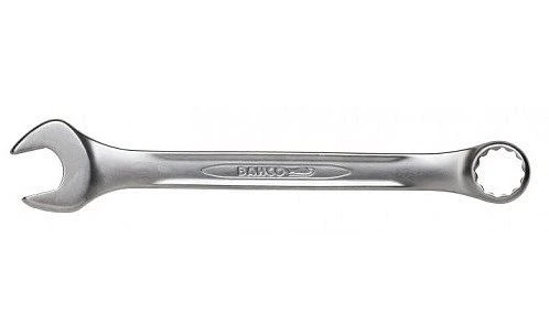 BAHCO 111M-27 Ключ комбинированный 27 мм укороченный; Crv сталь полированная
