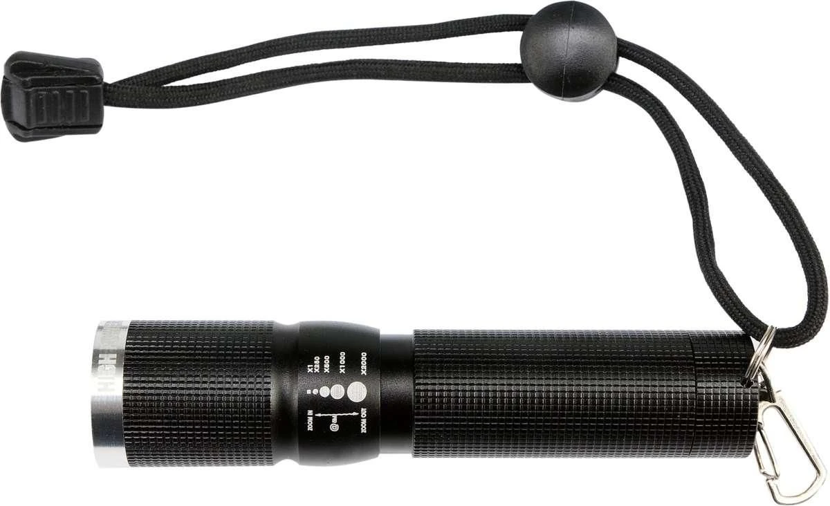 YATO Ліхтар діодний кишеньковий 3 Вт від батарейки 1хАА і 3 режими світла; 100х 25 мм, вододонепрони