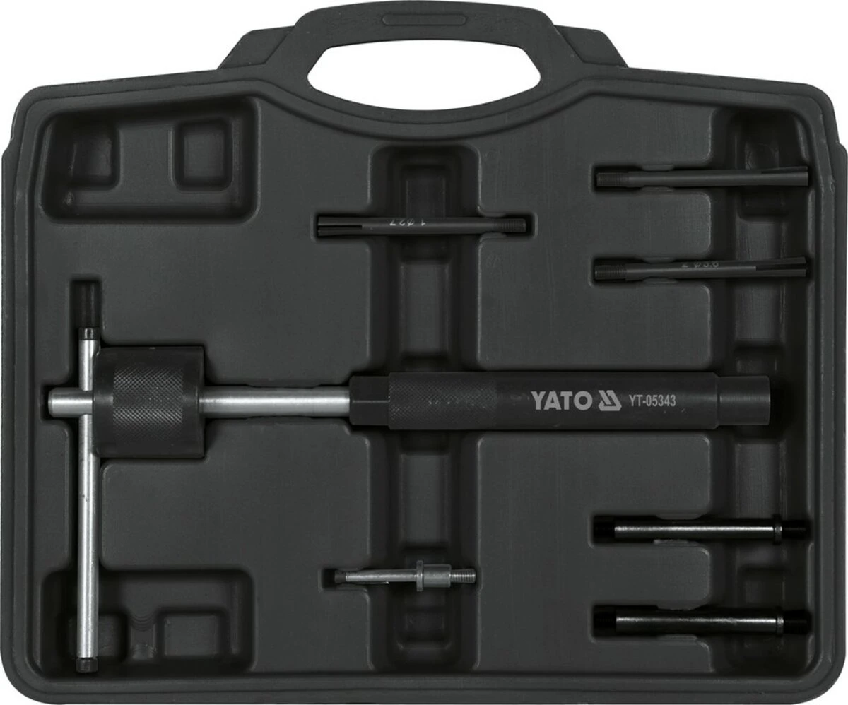 YATO Набір для зняття пошкоджених свічок розжарення YATO. Містить 7 предметів  | YT-05343