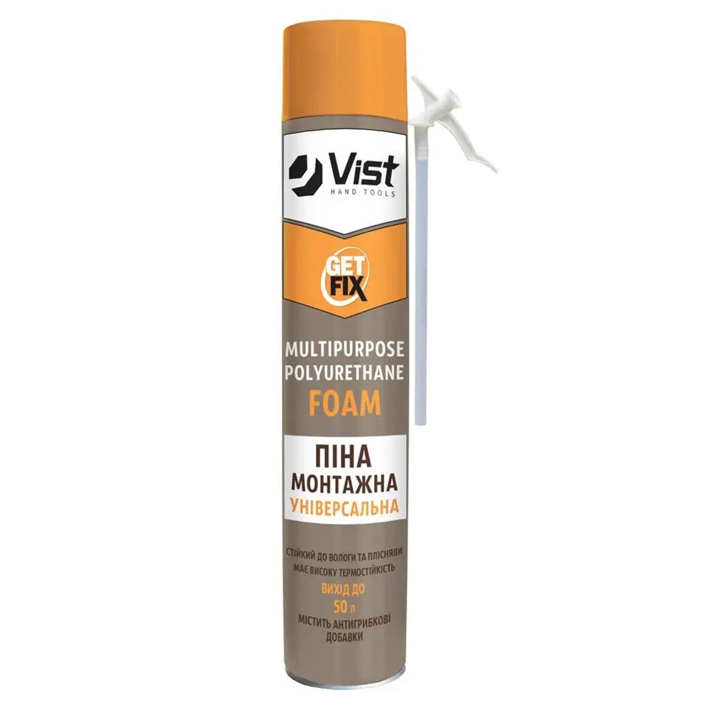 Піна монтажна універсальна, 500 мл, 30л Getfix | 12-461