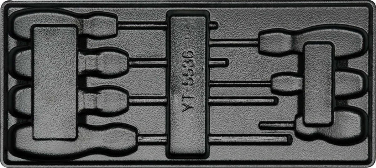 YATO Вклад до інструментальної шафи пустий YATO, для викруток YT-5536  | YT-55361