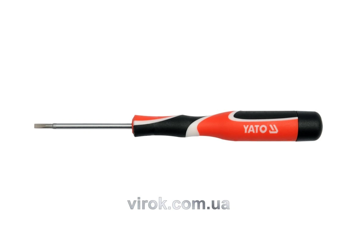 YATO Викрутка плоска прецизійна YATO : шліц SL2.4 x 50 мм  | YT-25807