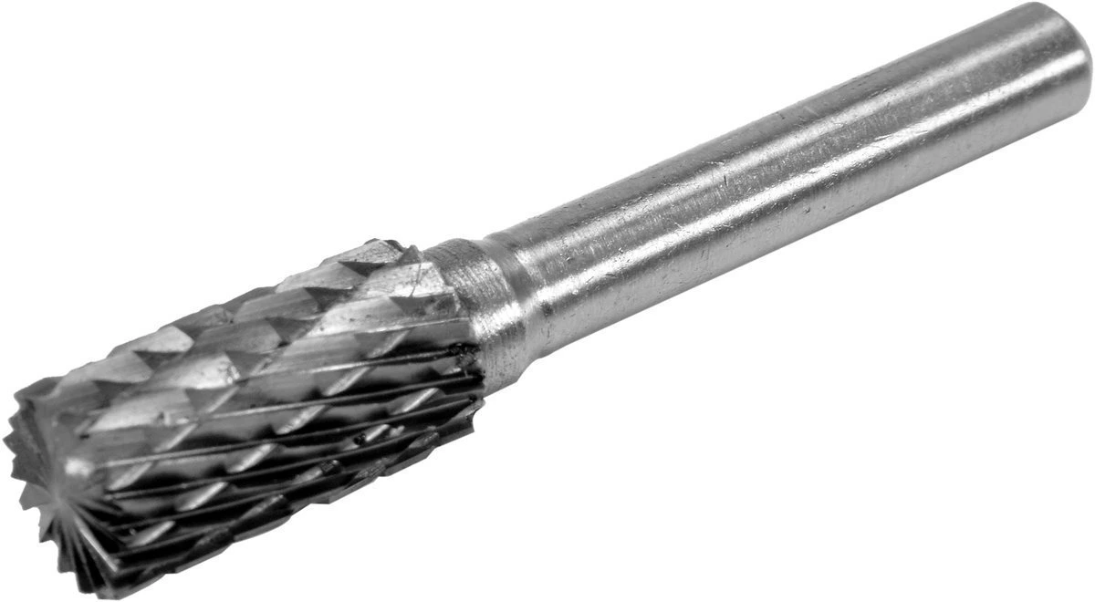 YATO Фреза циліндрична з карбіду вольфрама YATO, Ø= 10 мм, l= 56/16 мм, з шпинделем Ø= 6 мм  | YT-61