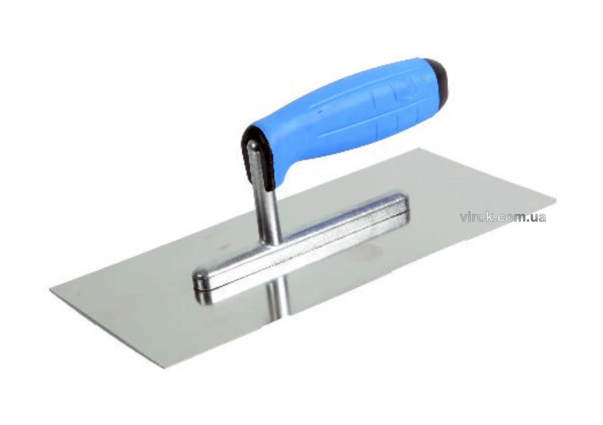 VIROK Терка гладилка PROFI : Нержавійюча, L= 270x130 мм | 14V000