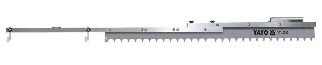 YATO Рейка-правило зубчата YATO, з регуляцією в діапаз. 109-150 см  | YT-30700