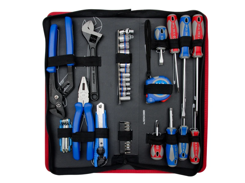 KING TONY Набор инструментов в сумке, 43 предмета | 92543MR