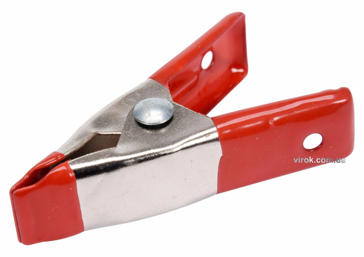 YATO Струбцина пружинна- "прищіпка", металева YATO : L= 50 мм, роб. висота/глиб.- 20/20 мм  | YT-642