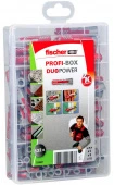 Fischer Комплект дюбелей (132 шт) DUOPOWER 6х30/8х40/10х50 без шурупа