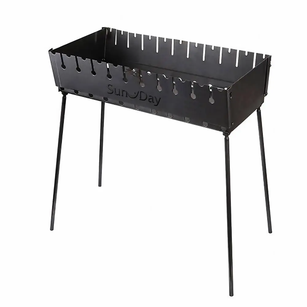 Мангал (мет. 2 мм), на 10 шампурів Sunday | 73-522