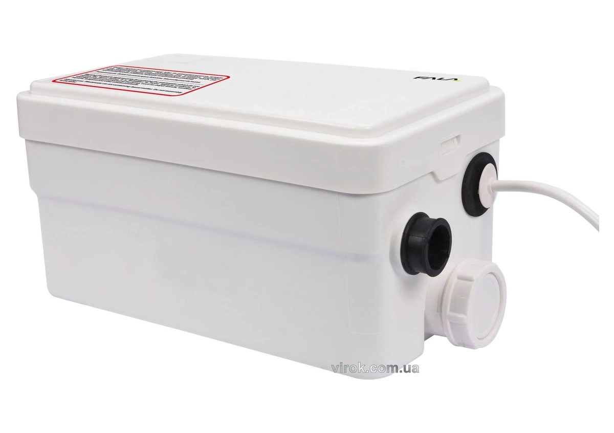 FALA Помпа до каналізаційних стоків душа і вмивальника мережева FAL: P=250Вт, на висоту 5м, Q=100л/х