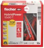 Fischer Дюбель металло-пластиковий HybridPower 10 x 90 T (10 шт)