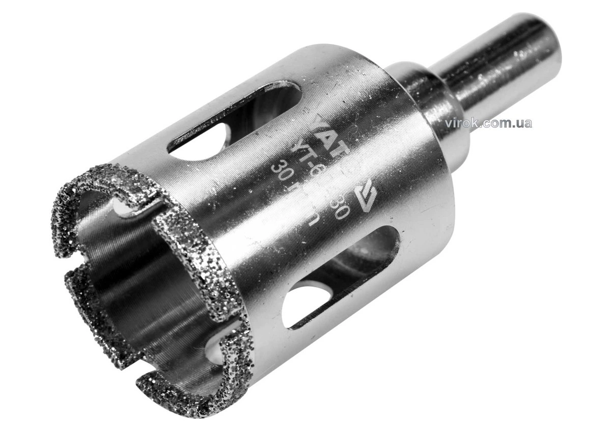 YATO Свердло по гресу і кераміці YATO, Ø= 30 мм, при сухому і мокрому режимах  | YT-60430