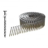 Цвяхи BOSTITCH, тип "F", для обойм барабанного типа, гвинтова насічка, L=90 мм, d=3.25мм, d головки 