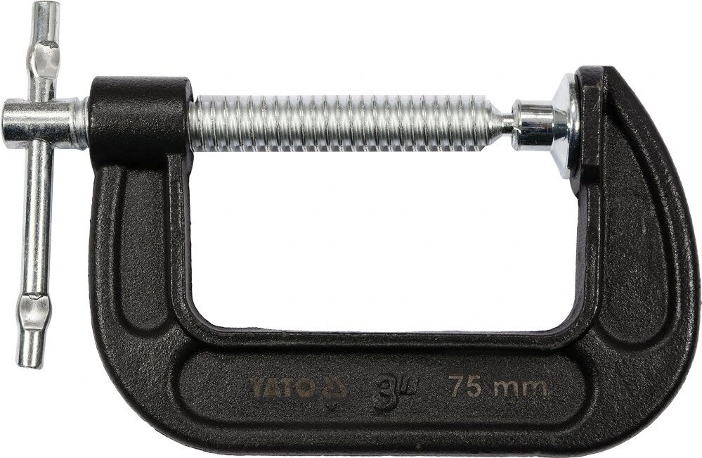 YATO Струбцина з гвинтовим затиском "G" подібна YATO; l= 75 мм (3")  | YT-64252