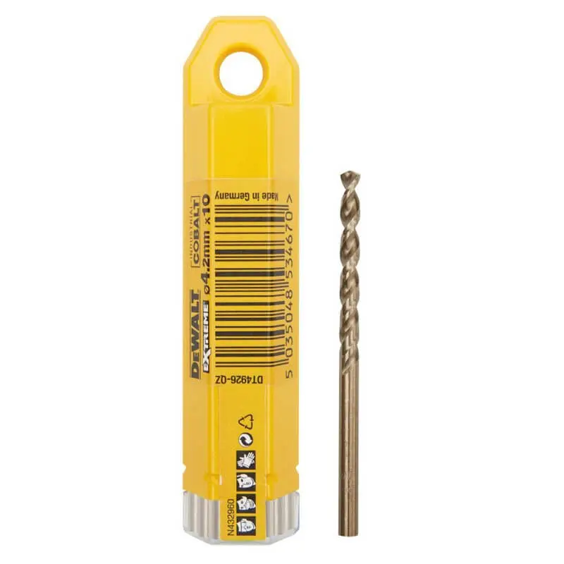 DeWALT Сверло по металлу кобальтовое HSS-CO 4.2мм DT4926
