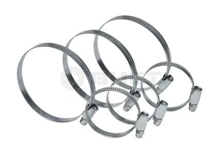 23-311 Хомут стяжной оцинк. сталь 80-100мм (10шт.)