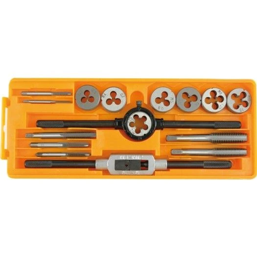 VOREL Плашки та мітчики : Набір 16 Шт/Уп.  | 24295