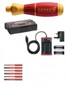 WIHA 41911 Электрическая отвертка, комплект 1, speedE® с насадками