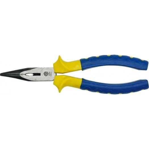 VOREL Щипці - тонкогубці гнуті, l= 160 мм  | 40050