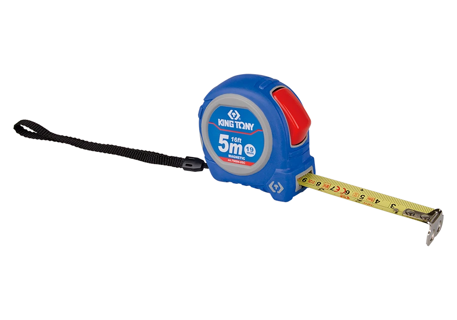 KING TONY Рулетка 2м с магнитным крючком | 79094-02M