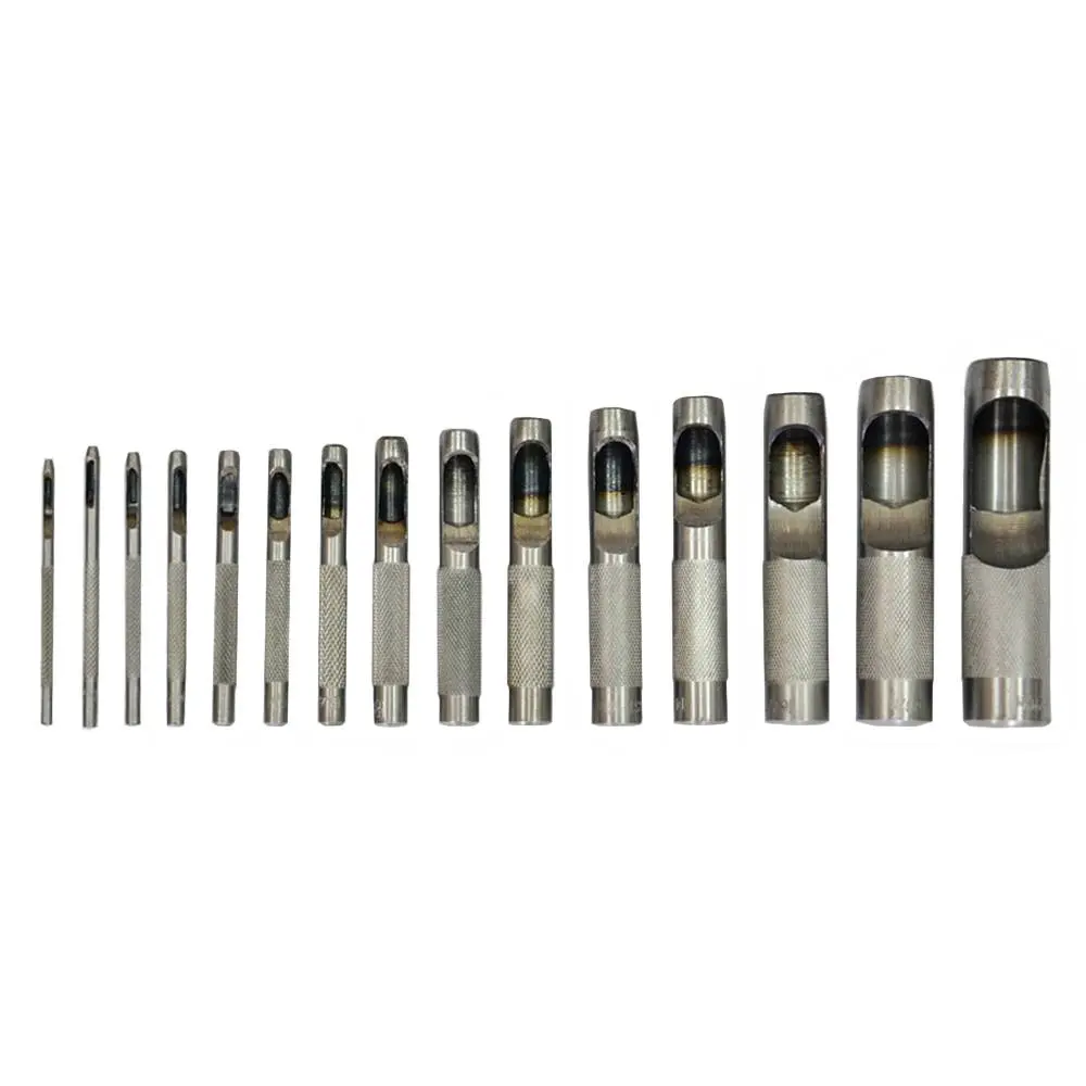 Набір пробійників для шкіри 2-22мм, 15шт Technics | 13-880