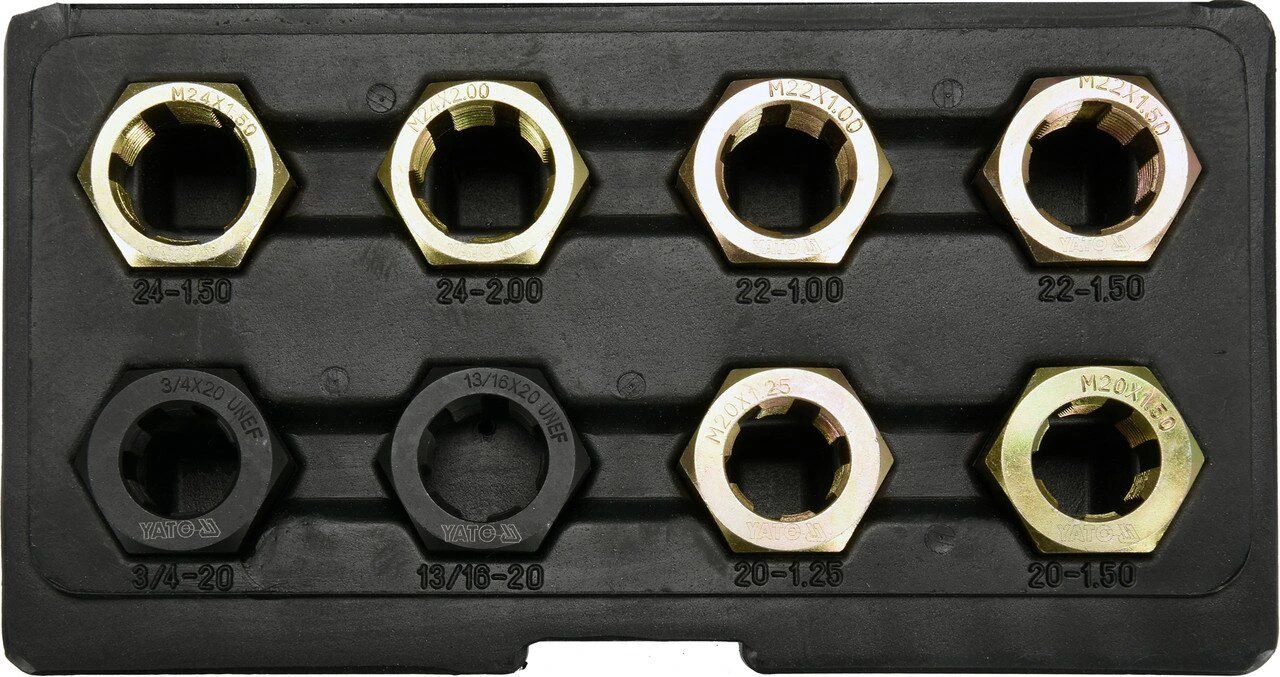 YATO Набір для ремонту різьби YATO : 5/4" (32 мм), 8 шт.  | YT-17695