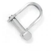 Такелажная скоба нержавеющая плоская