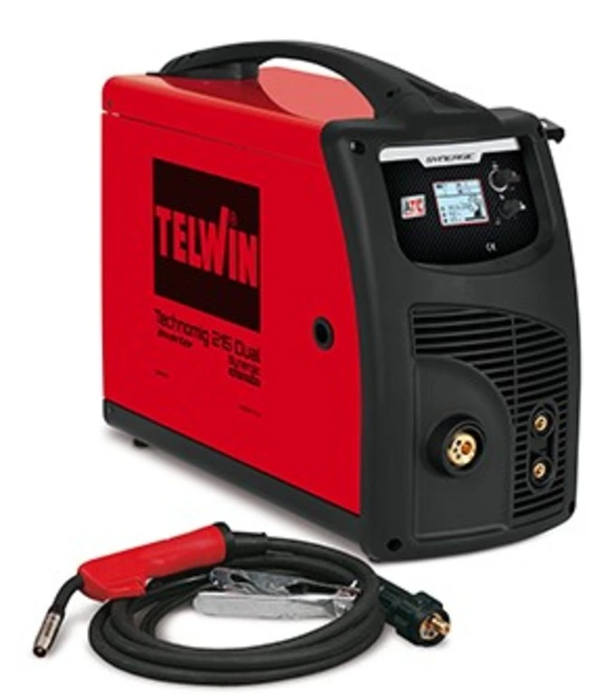 TELWIN Сварочный полуавтомат Telwin TECHNOMIG 215 DUAL SYNERGIC 230V | 816053