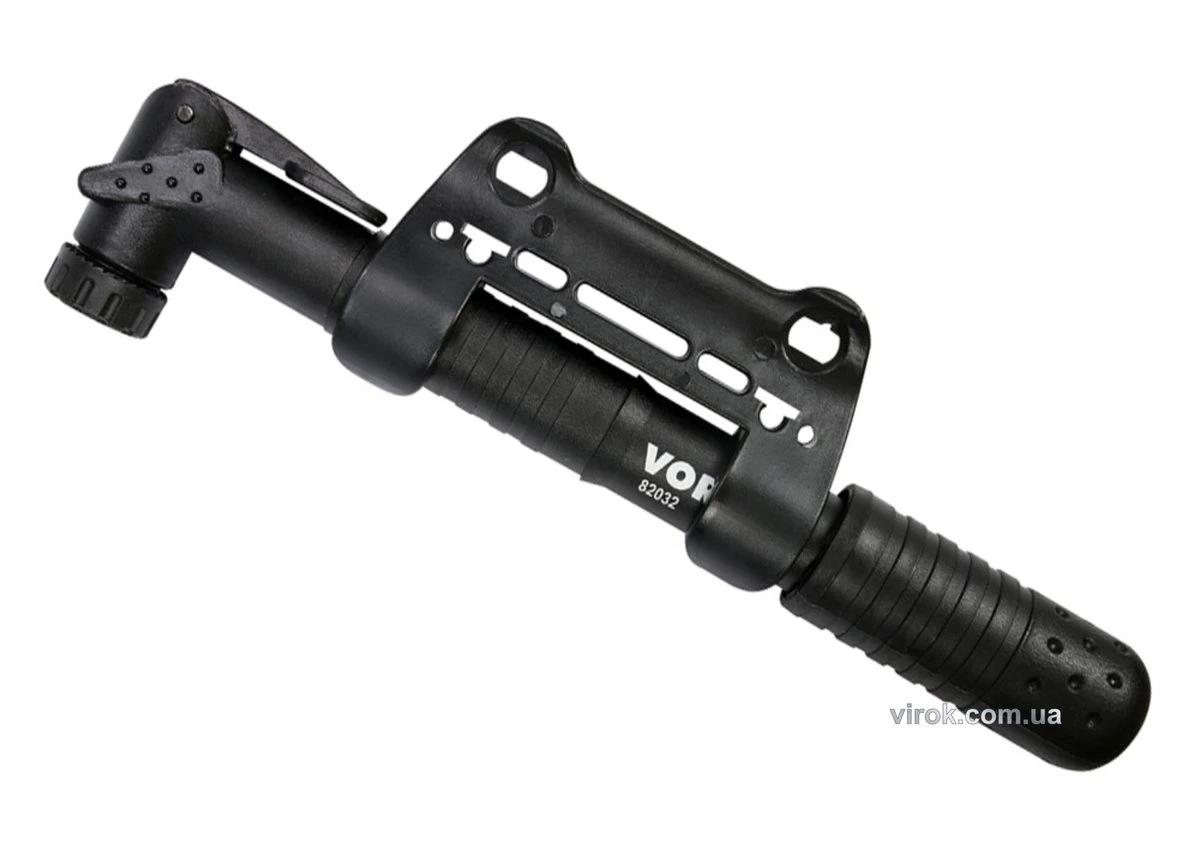 VOREL Насос ручний для велосипеда, в пластиковому корпусі  | 82032