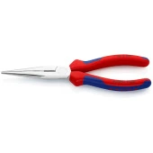 KNIPEX Плоские круглогубцы с режущими кромками хромированные 200 мм 26 15 200 | 26 15 200