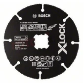 Круг відрізний Bosch X-LOCK Carbide Multi Wheel (125x22х1 мм, дерево, пластик) (2608619284)