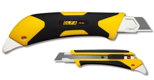 Нож OLFA L5-AL "AUTOLOCK", двухкомпонентный корпус, 18мм