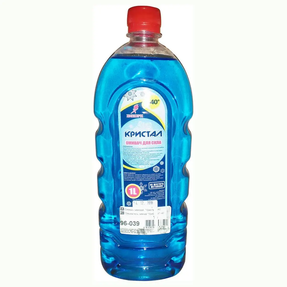 Омивач зимовий Кристал -40, 1л Україна | 96-039