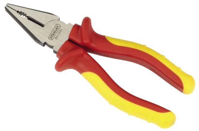STANLEY 0-84-001 Пассатижи 175мм изолированные "MaxSteel VDE 1000V"