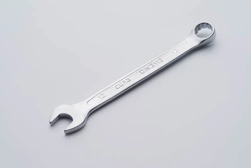 Ключ рожково - накидной CrV 12мм (холодныйштамп DIN3113) СИЛА