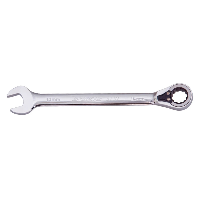 UNISON Ключ комбинированный с трещоткой и флашком 24mm | 373224MUS