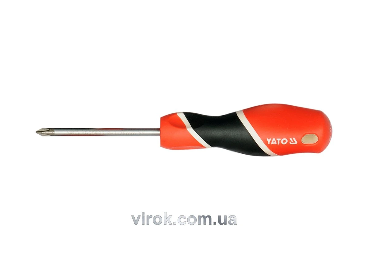 YATO Викрутка хрестова YATO : "Philips" PH1 х 100 мм  | YT-25924