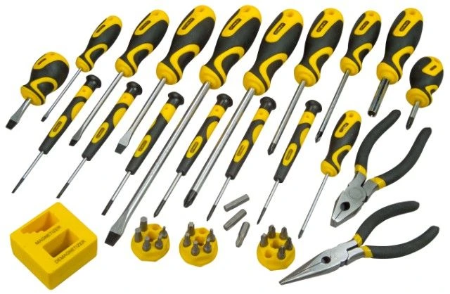 STANLEY STHT0-62114 Набор инструментов 39 предметов: отвертки: "SL" - 3х75; 5х100; 6х38; 6х100; 8х20