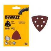 DeWalt DT3093 Шлифлисты для дельтошлифмашин 93мм, зерно 120, 6 отв. (10 шт.)