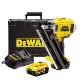 Пістолет цвяхозабивний акумуляторний DeWALT, 18В XR Li-Ion, безщітковий, діаметр/довжина цвяха 3.3/9