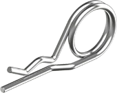 Нержавеющий шплинт A2 DIN 11024 пружинный, игольчатый M8378