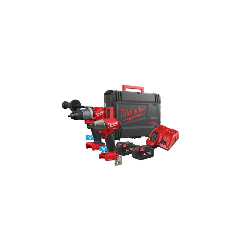 MILWAUKEE Набор инструментов M18 ONEPP2B2-502X FUEL ONE-KEY (Li-Ion5Ач) | 4933464595