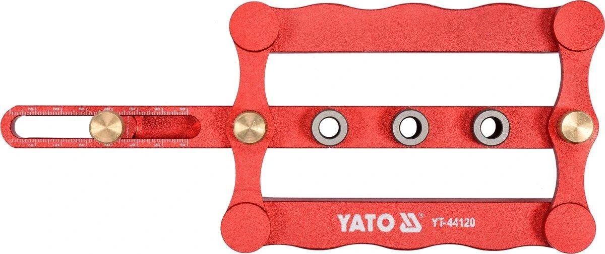 YATO Пристрій для кілкових сполучень YATO з діаметрами 6, 8, 10 мм, ширина 17- 50 мм  | YT-44120