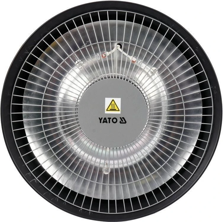 YATO Обігрівач інфрачервоний, підвісн під стелю YATO, ел.-мереж- 230В, 1500 Вт, діапазон- 9-12м²  | 